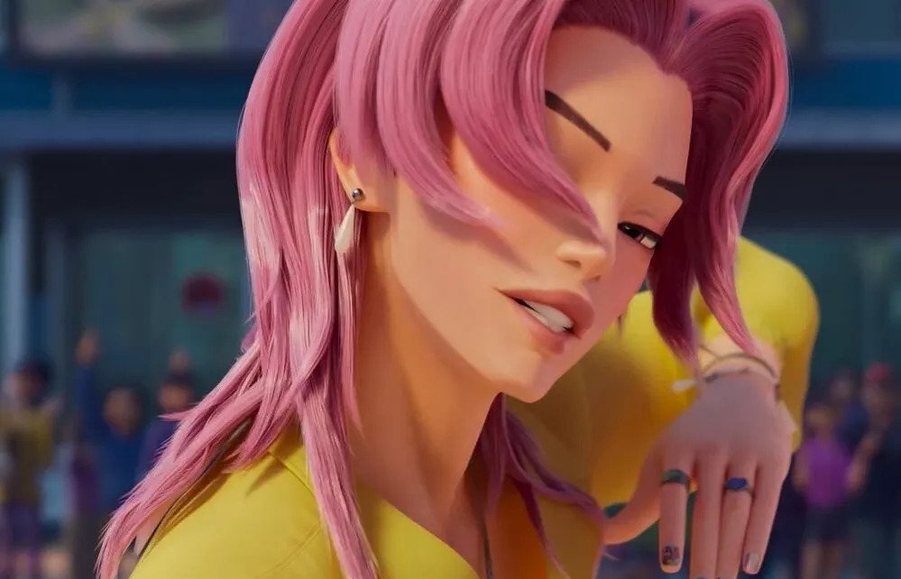 Romance character portrait