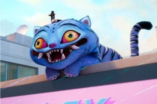 Hojakdo (Tiger and Magpie Painting) in the film