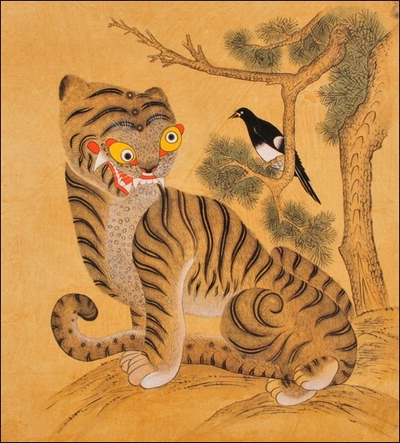 Hojakdo (Tiger and Magpie Painting) in Korean culture